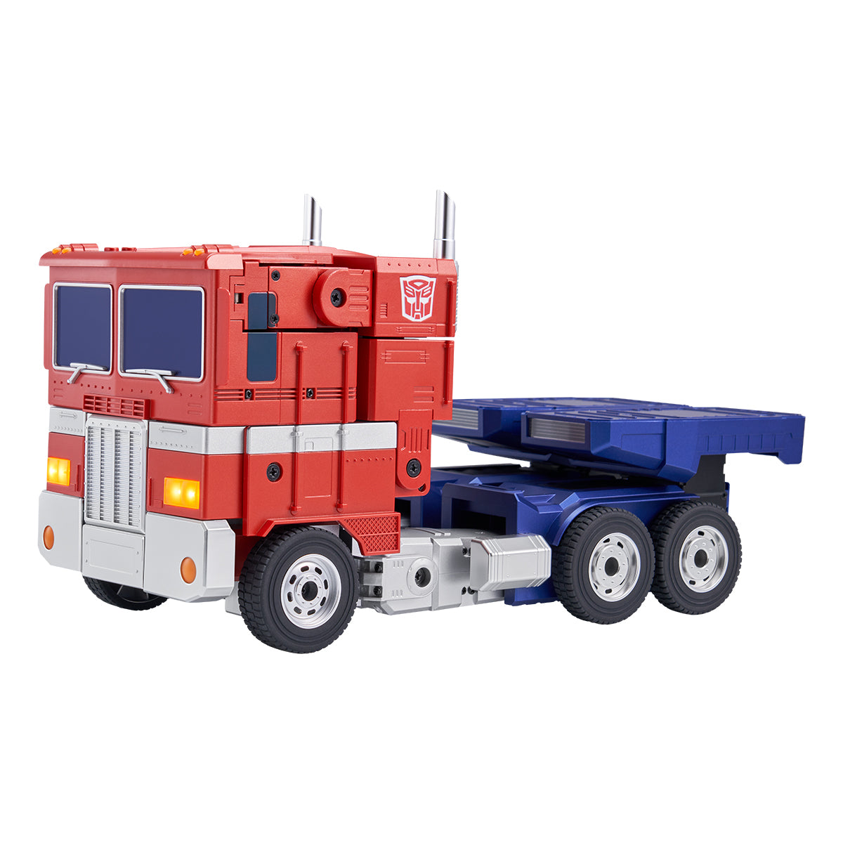 Robosen Elite Optimus Prime - Robot transformable interactivo, activado por voz y móvil - Producto oficial Transformers