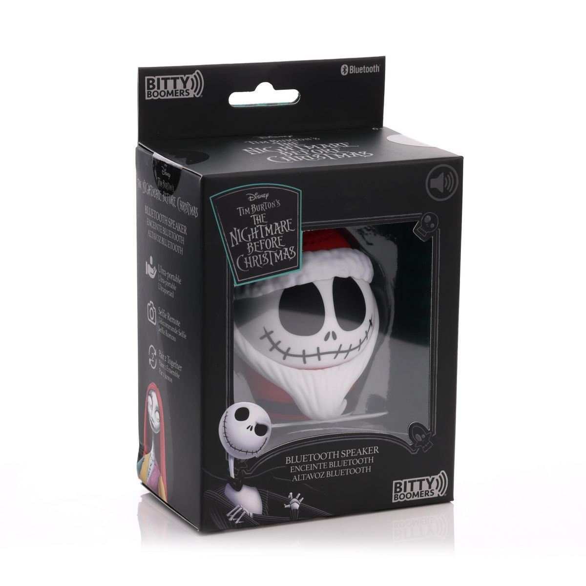 Bitty Boomers - Disney Jack Skellington Holiday - Mini Altavoz Bluetooth 5cm
