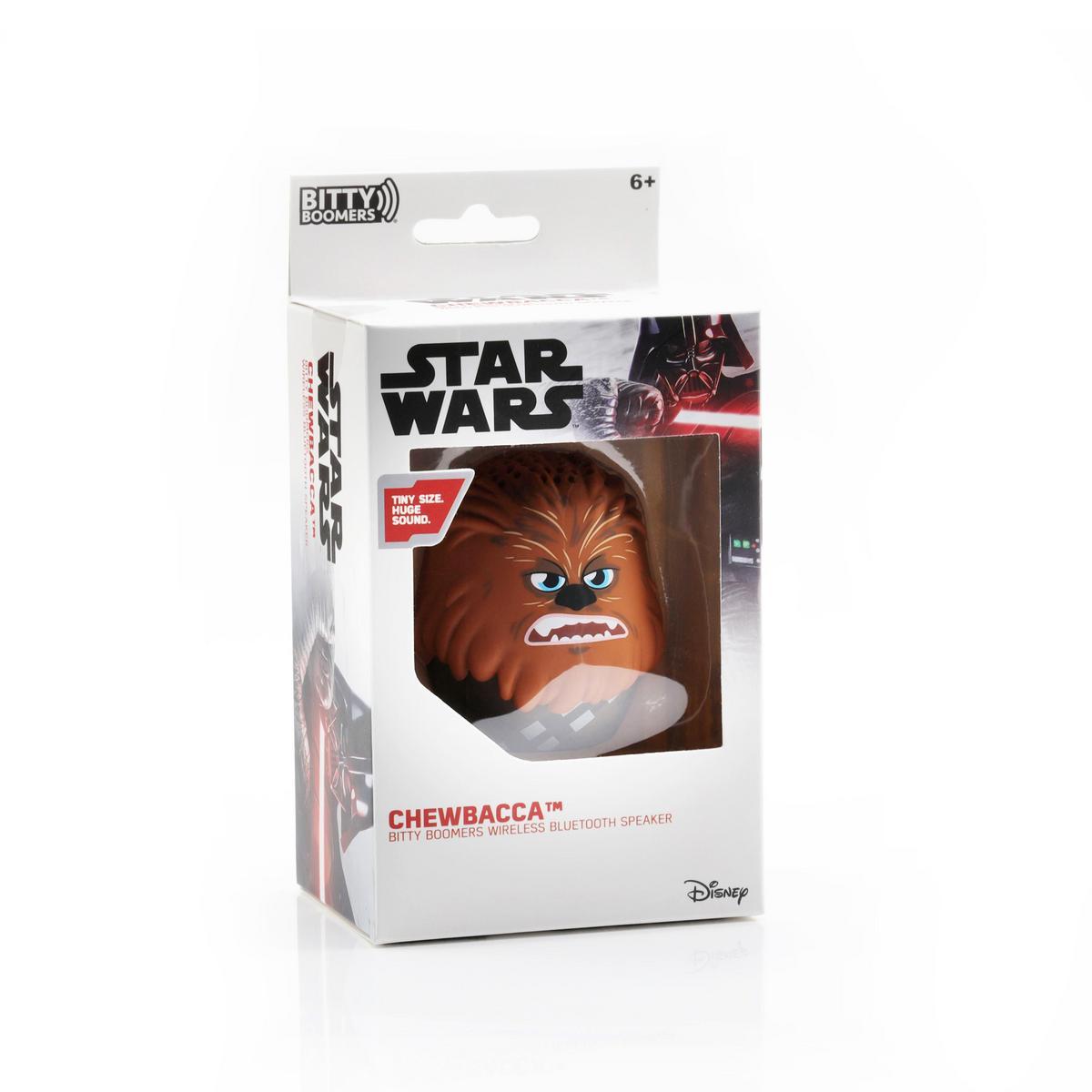 Bitty Boomers - Star Wars Chewbacca - Mini Altavoz Bluetooth 5cm