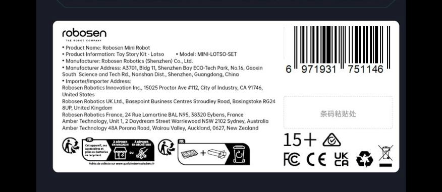 Robosen Mini Robot - Toy Story Kit - Lotso