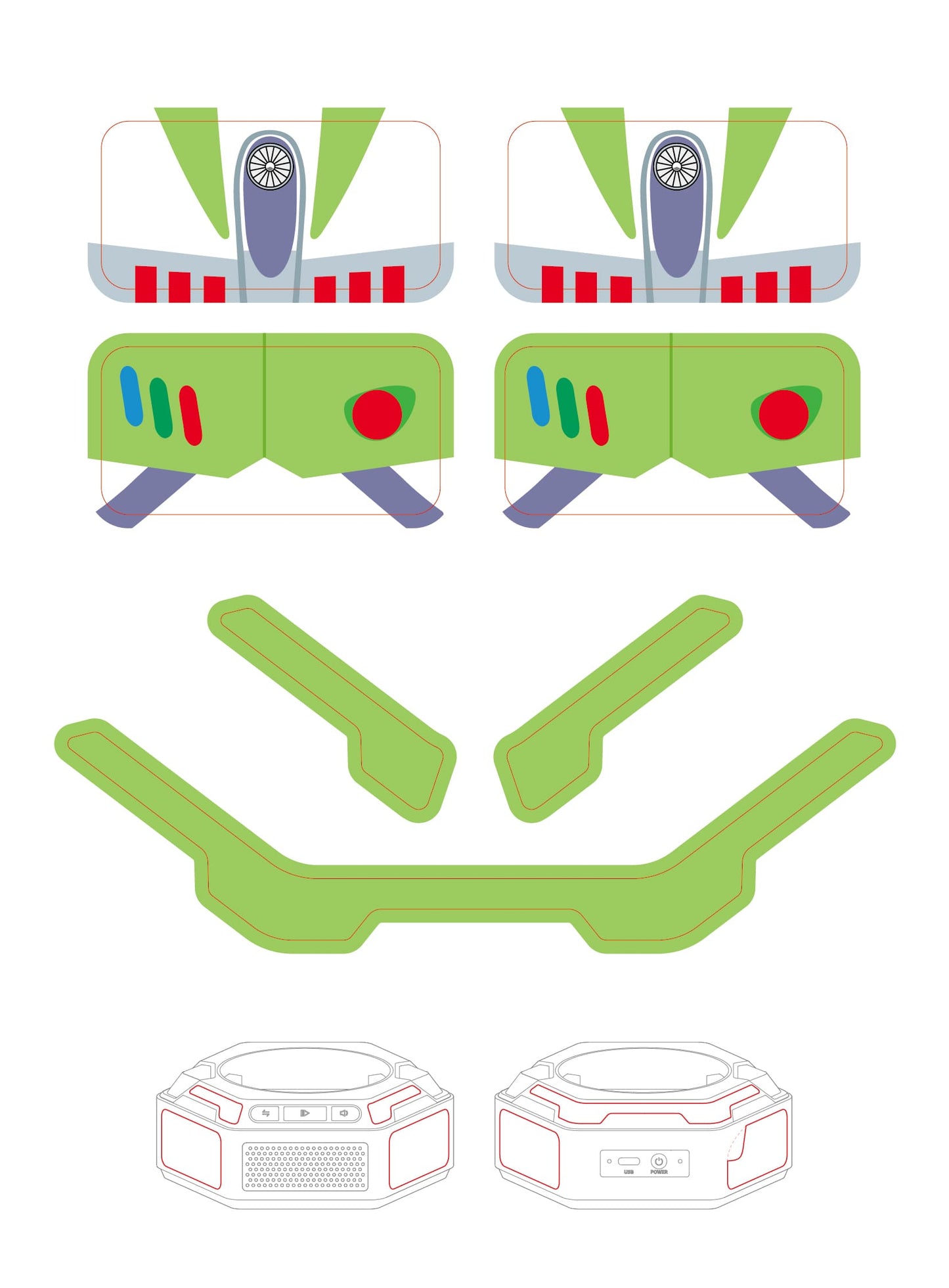 Robosen Mini Robot - Toy Story Kit - Buzz Lightyear