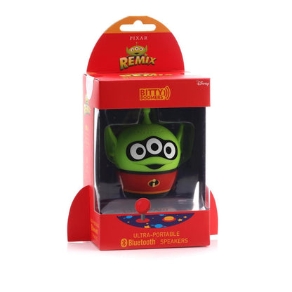Bitty Boomers - Disney Toy Story Alien Increible - Mini Altavoz Bluetooth 5cm