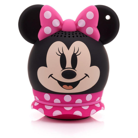 Bitty Boomers - Disney Minnie Rosa - Mini Altavoz Bluetooth 5cm