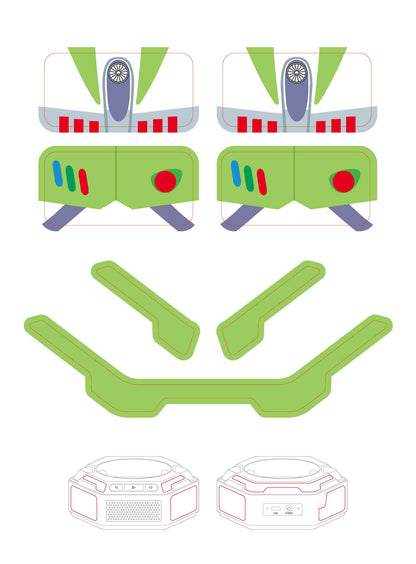 Robosen Mini Robot - Toy Story Set - Buzz & Rex