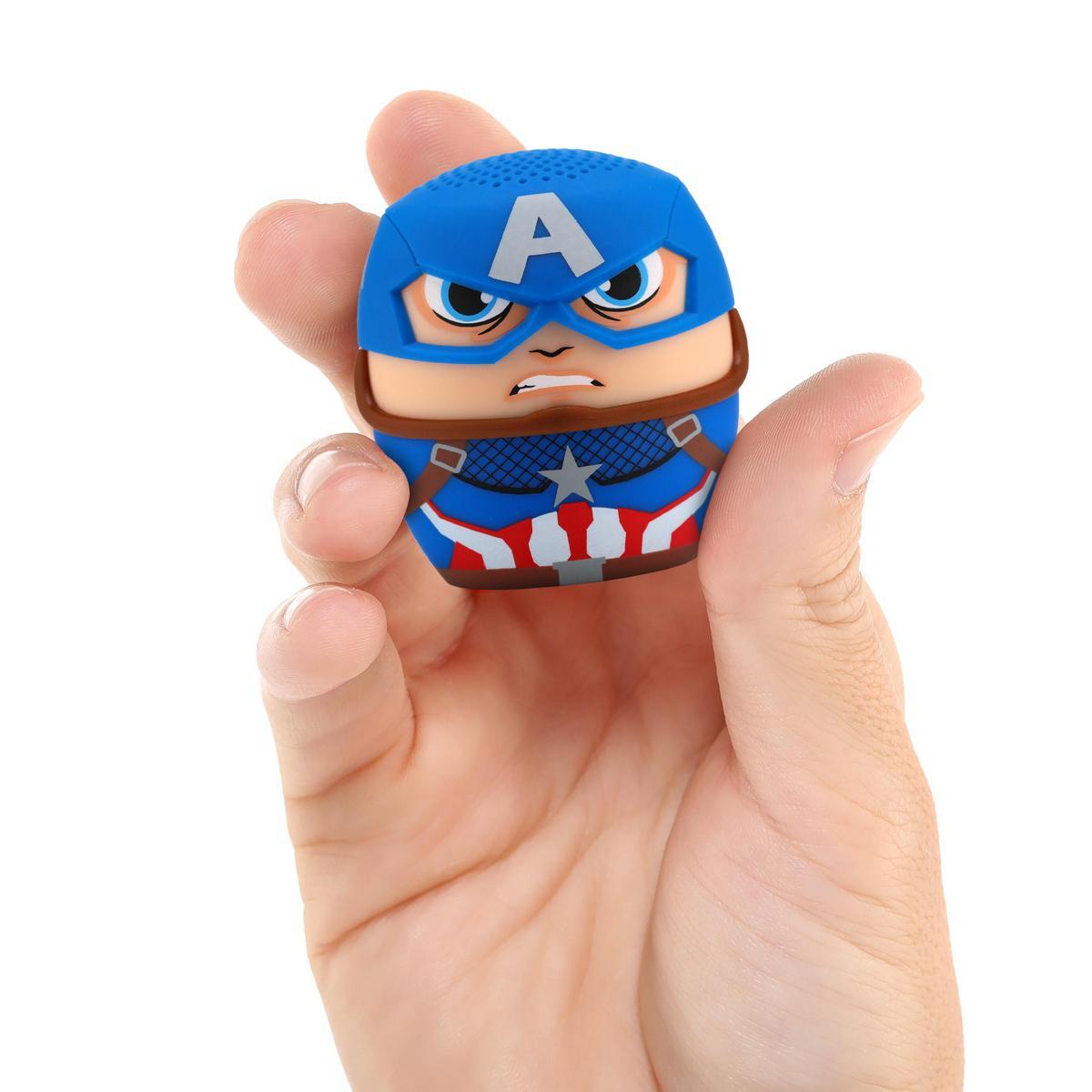 Bitty Boomers - Marvel Capitán America - Mini Altavoz Bluetooth 5cm