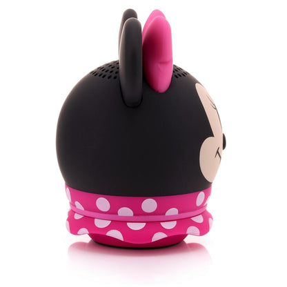 Bitty Boomers - Disney Minnie Rosa - Mini Altavoz Bluetooth 5cm