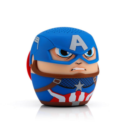 Bitty Boomers - Marvel Capitán America - Mini Altavoz Bluetooth 5cm