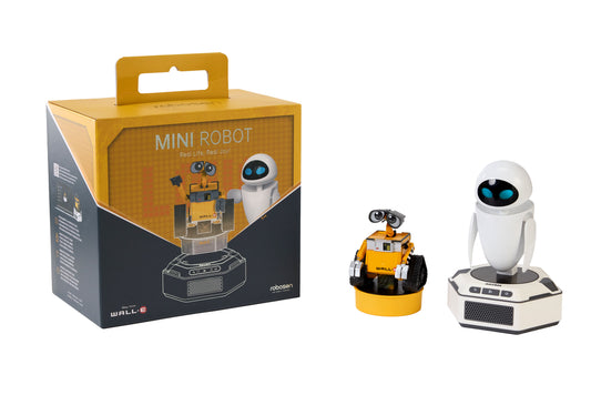 Robosen - Mini Robot - WALL-E Edición Coleccionista - Wall-E & Eve