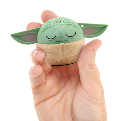 Bitty Boomers - Star Wars Grogu Ojos Cerrados - Mini Altavoz Bluetooth 5cm