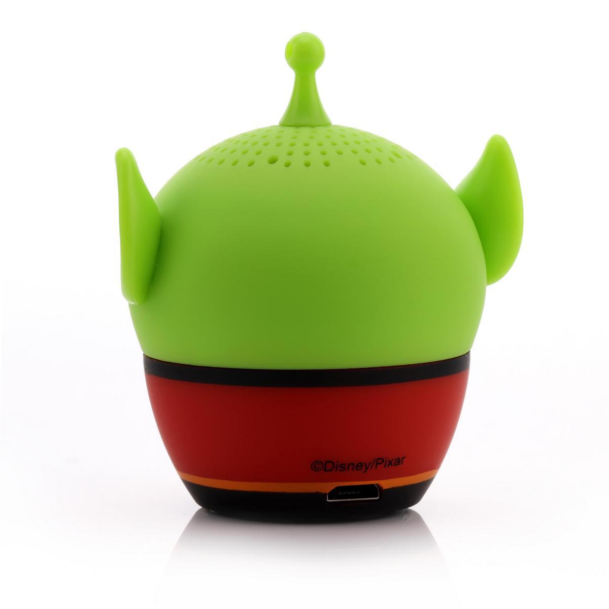 Bitty Boomers - Disney Toy Story Alien Increible - Mini Altavoz Bluetooth 5cm